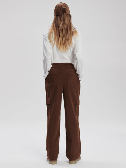 Sabina Straight Leg 29 Dark Toffee - Varley