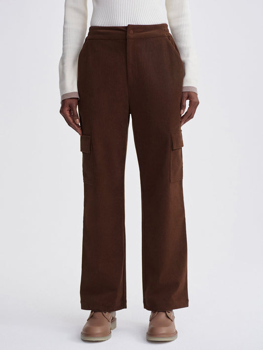 Sabina Straight Leg 31.5 Dark Toffee - Varley