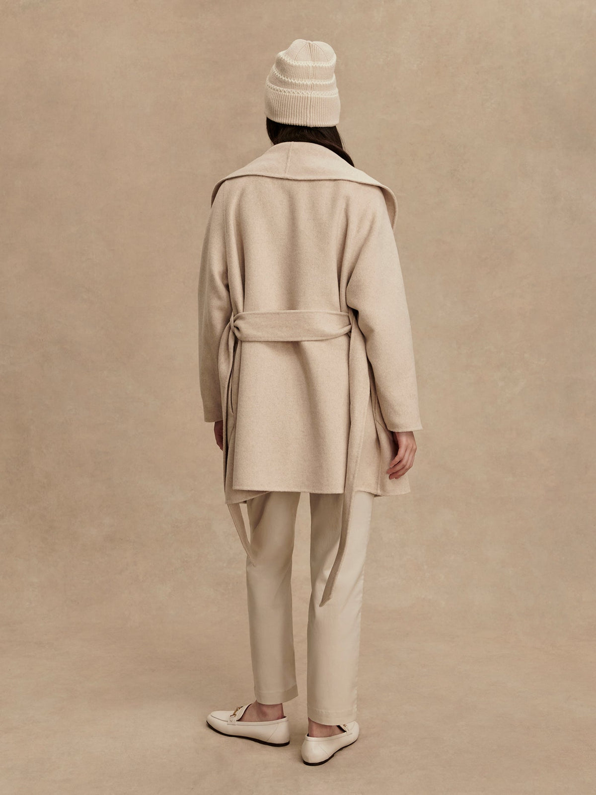 Edgemere Wrap Jacket Pumice Stone Marl - Varley