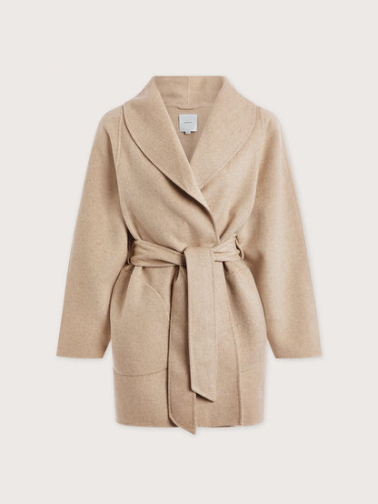Edgemere Wrap Jacket Pumice Stone Marl - Varley