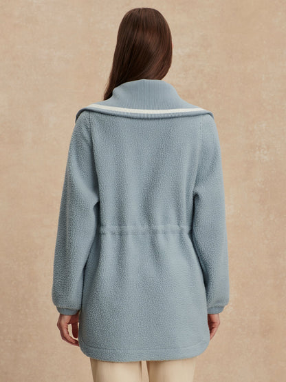 Ashby Half Zip Fleece Ashley Blue - Varley