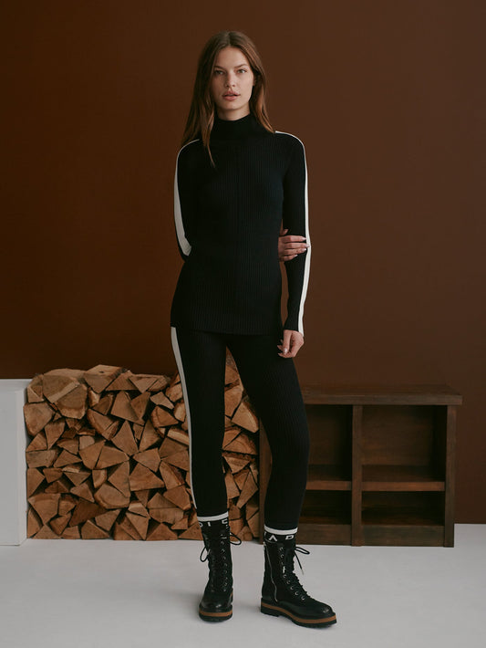 Aiden Knit Legging Black - Varley