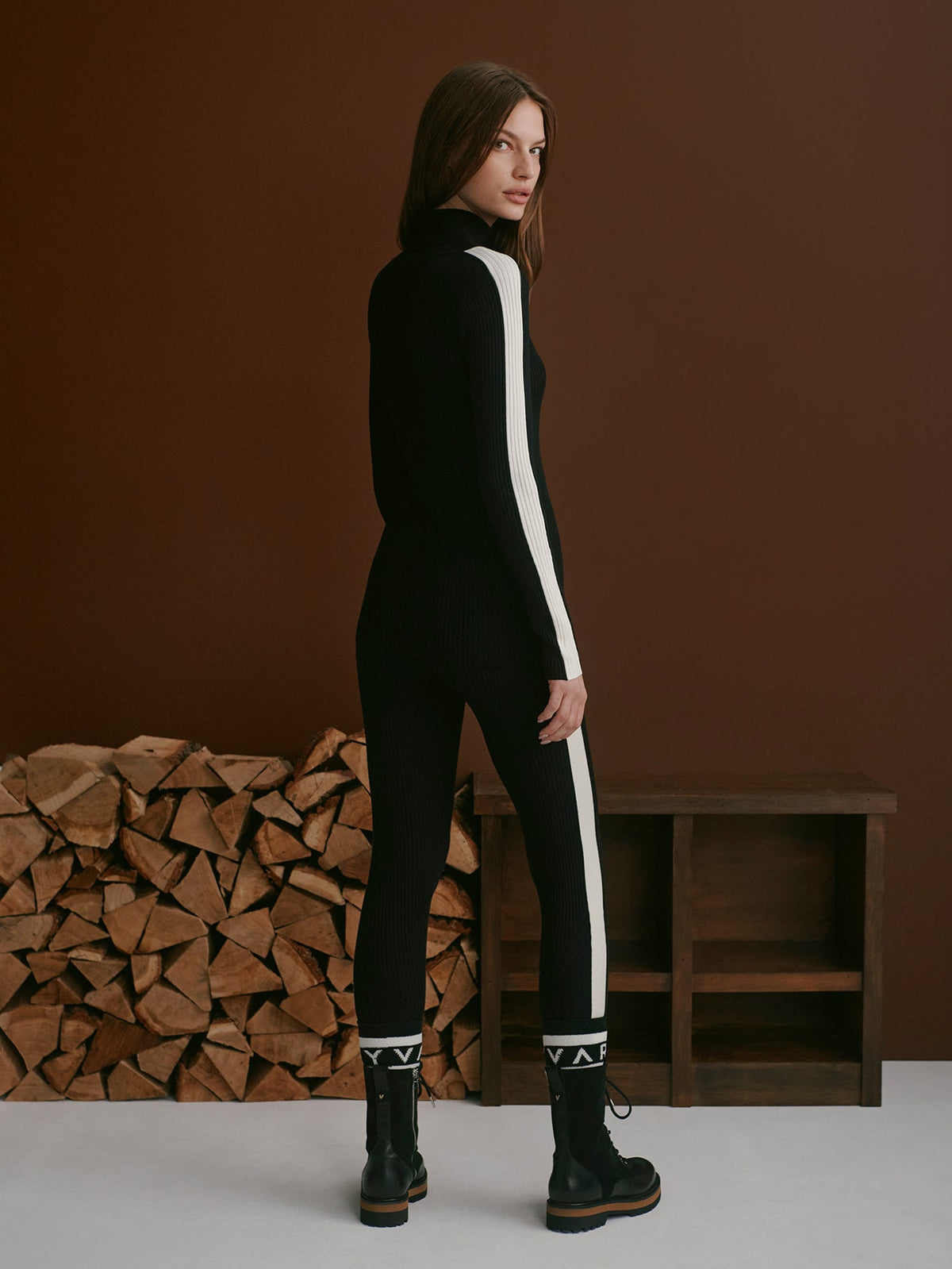Aiden Knit Legging Black - Varley