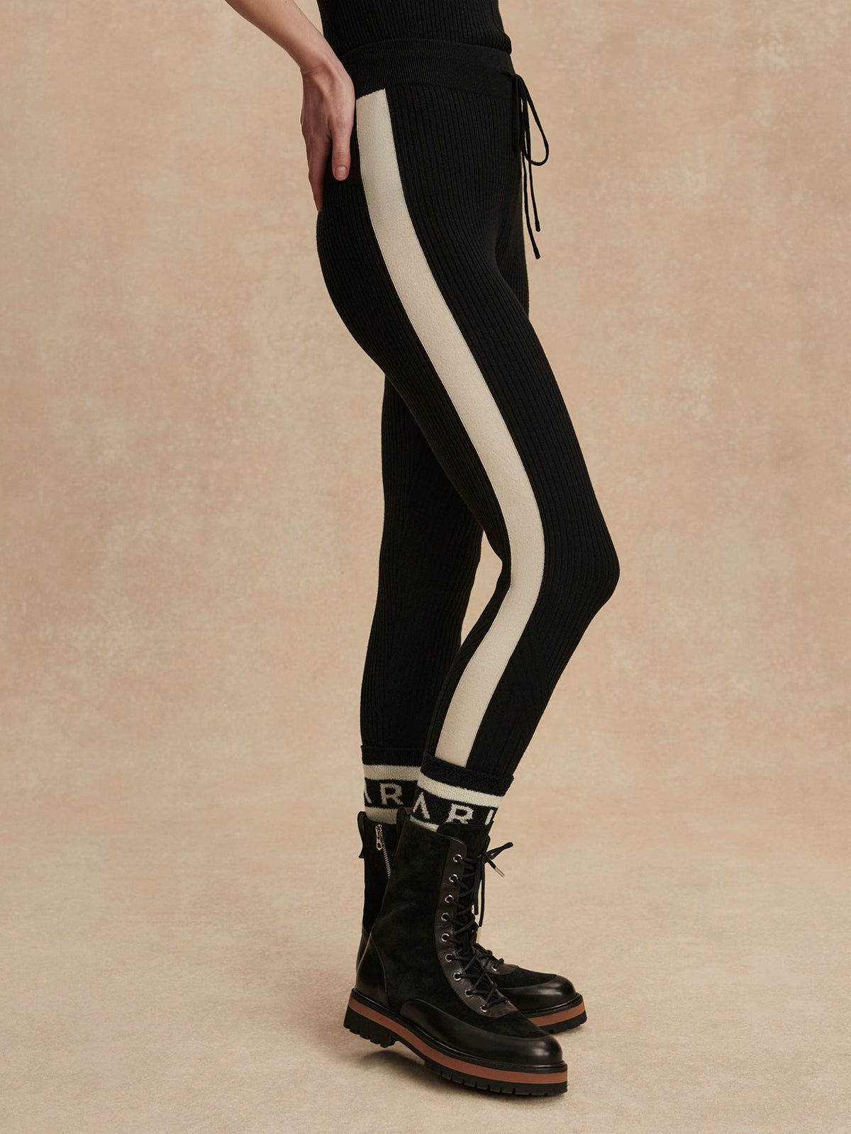 Aiden Knit Legging Black - Varley