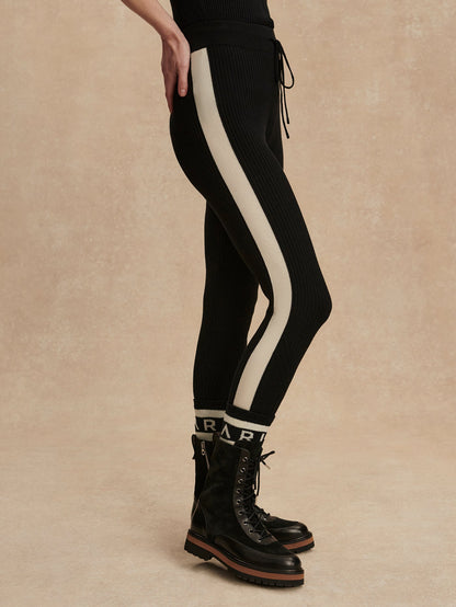 Aiden Knit Legging Black - Varley