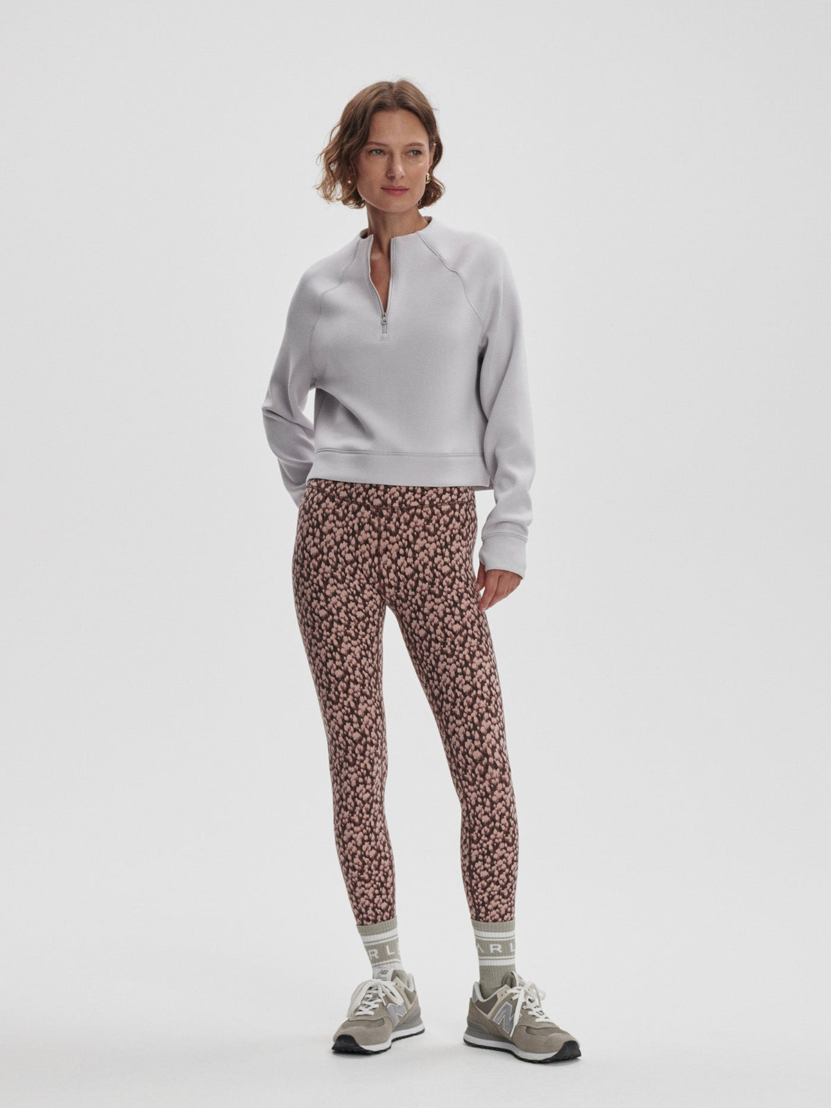 Ebba Half-Zip Active Sweatshirt Raindrops - Varley