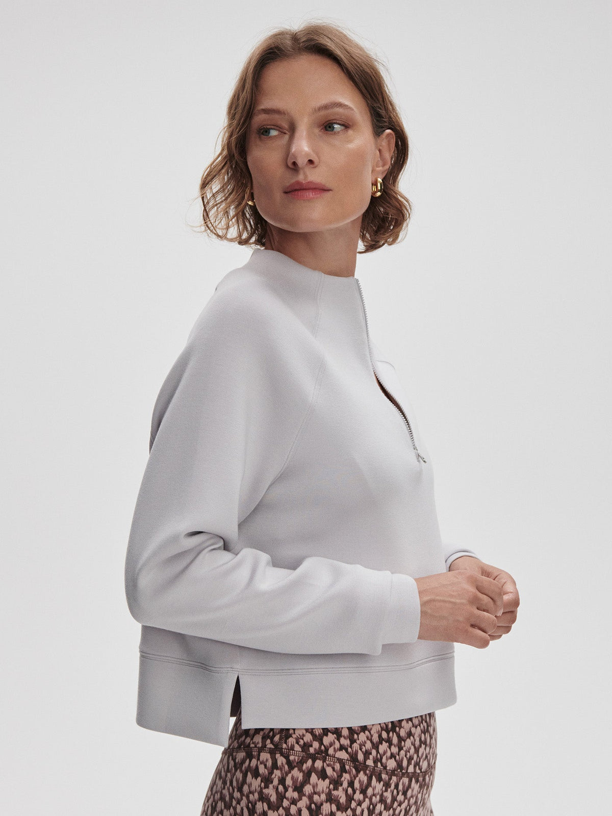 Ebba Half-Zip Active Sweatshirt Raindrops - Varley