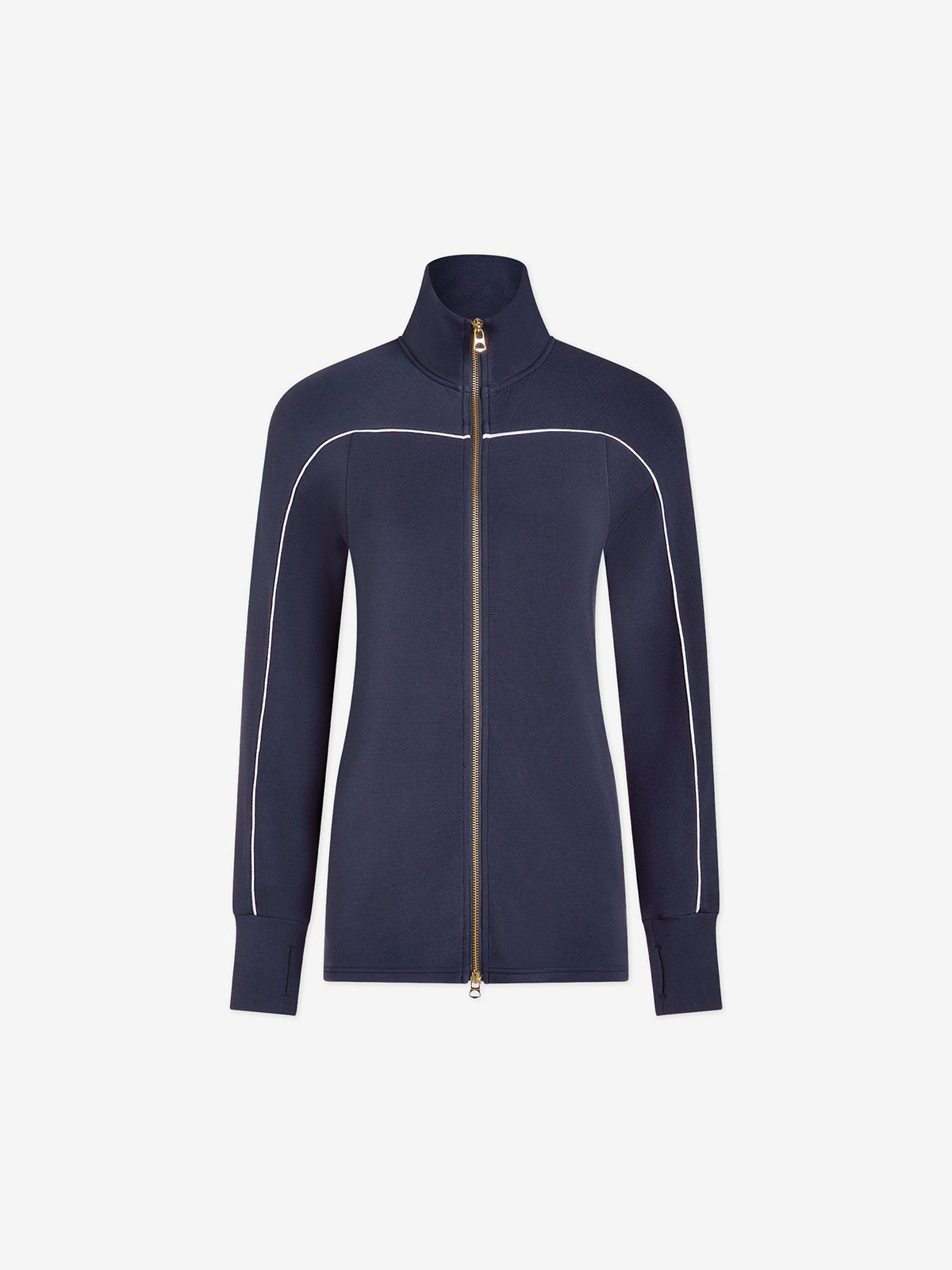 Palmdale Zip-Through Active Sweatshirt | VARLEY US Blue Nights - Varley