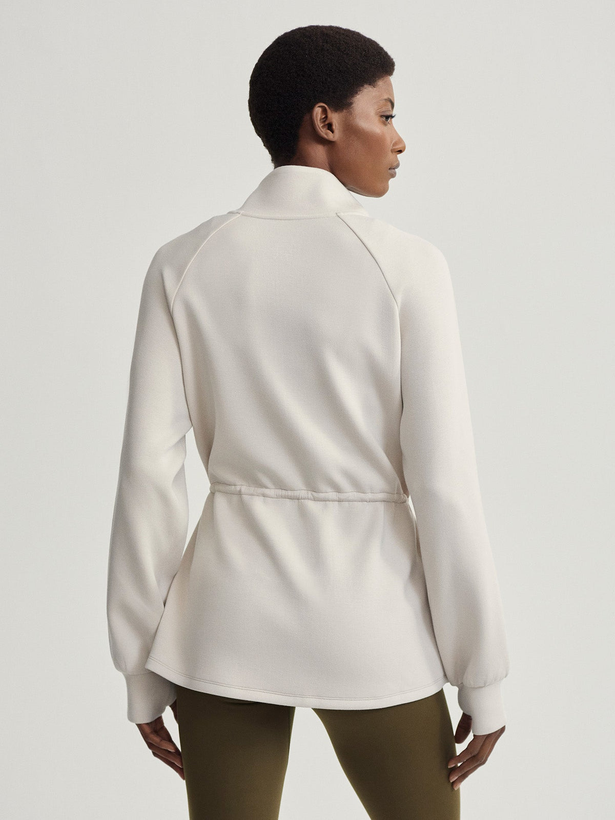 Ailsa Zip-Through Active Sweatshirt Rainy Day - Varley