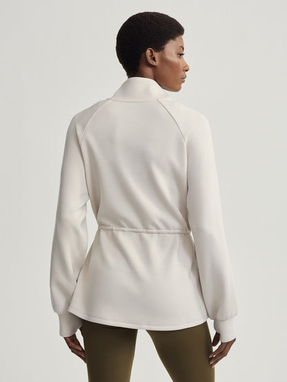 Ailsa Zip-Through Active Sweatshirt Rainy Day - Varley