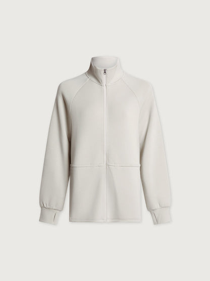 Ailsa Zip-Through Active Sweatshirt Rainy Day - Varley