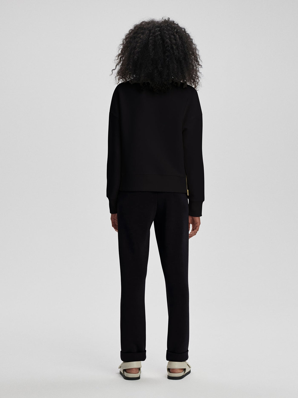 Addelyn Sweat Black - Varley