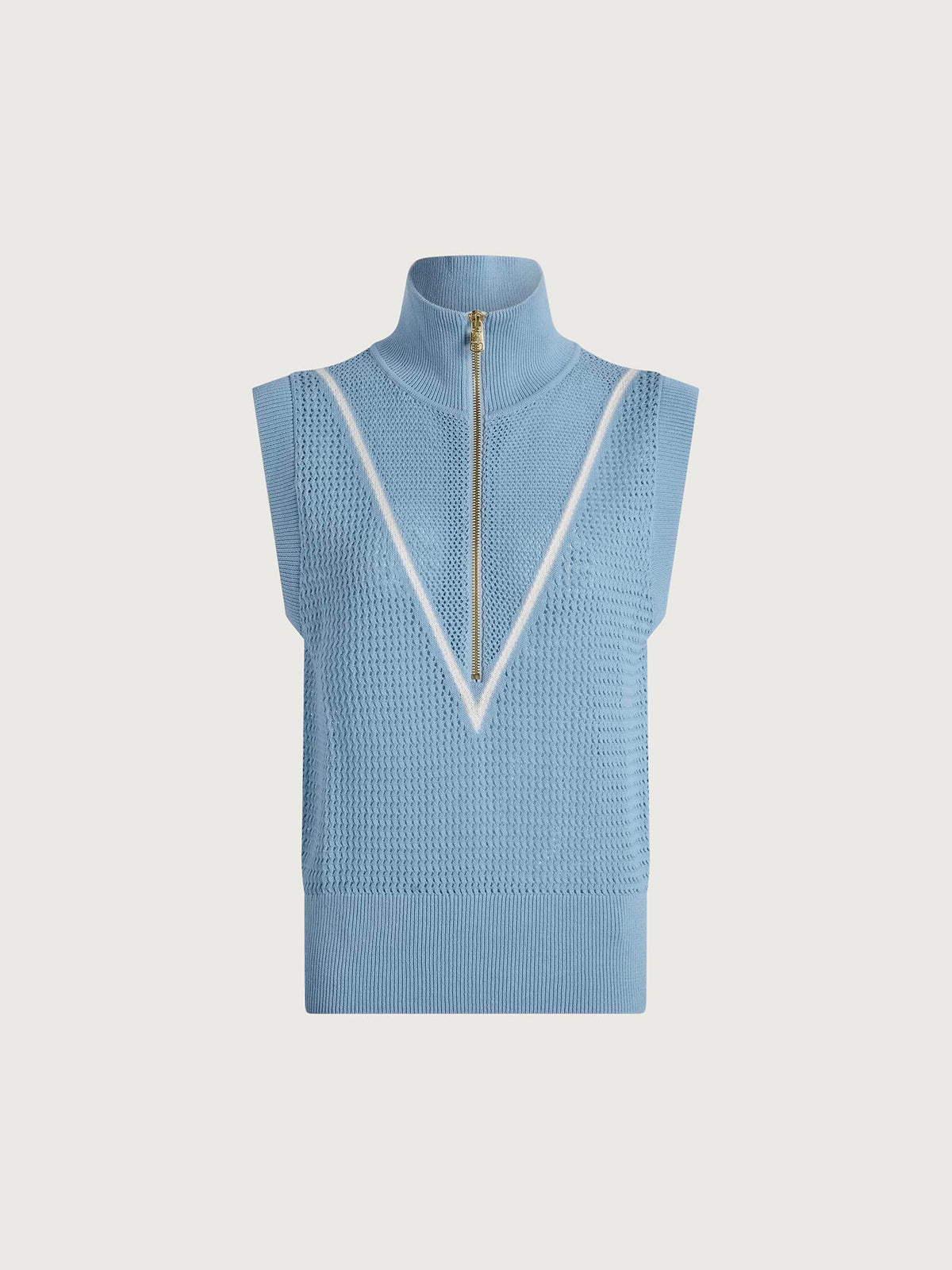 Allena Half Zip Vest Airy Blue - Varley