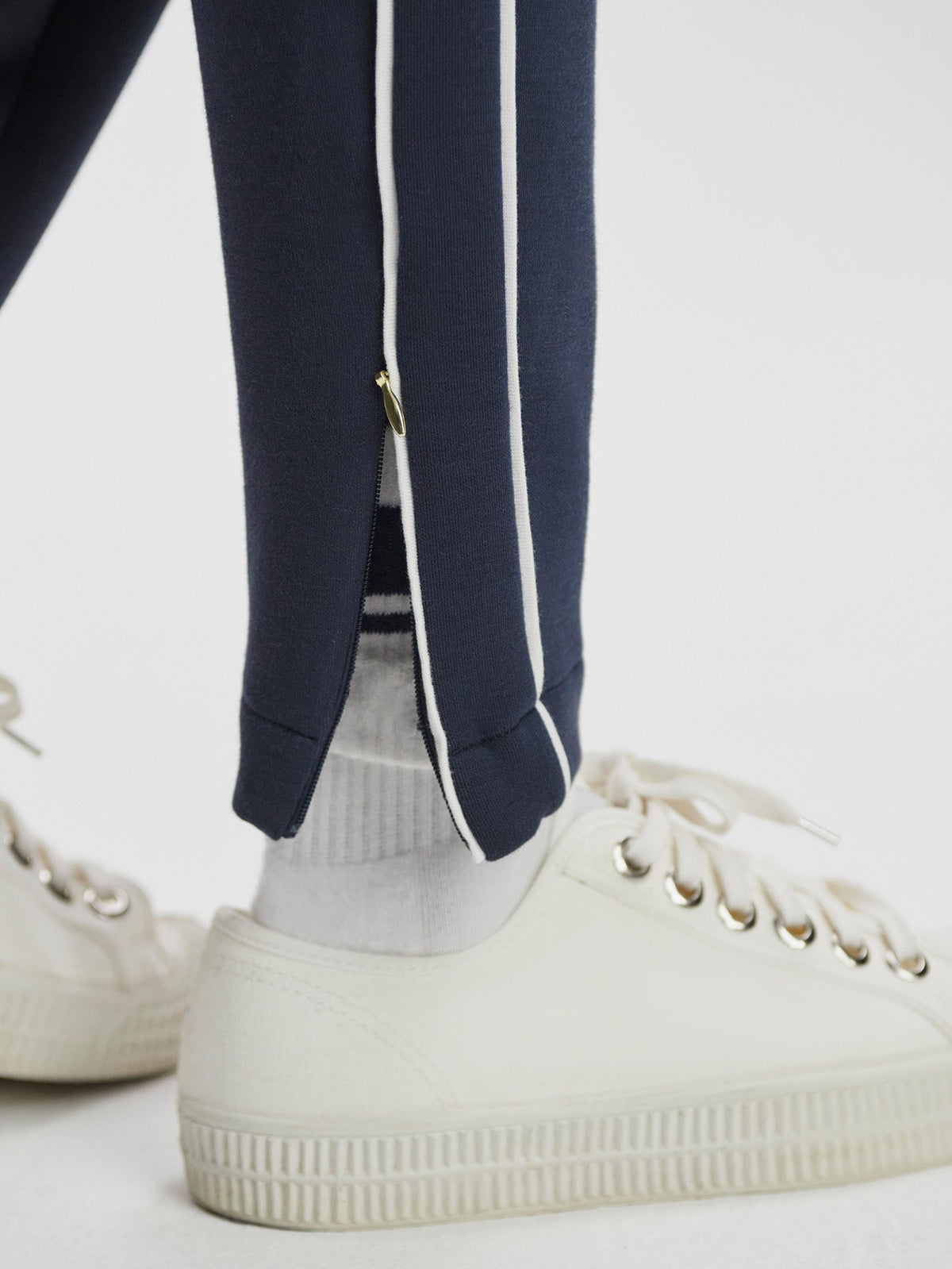 The Slim Piped Pant 27.5 Navy - Varley