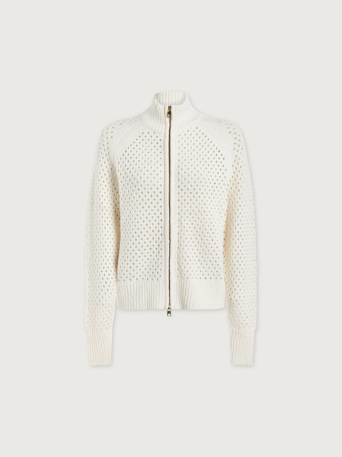 Mandy Boucle Knit Jacket Coconut Milk - Varley