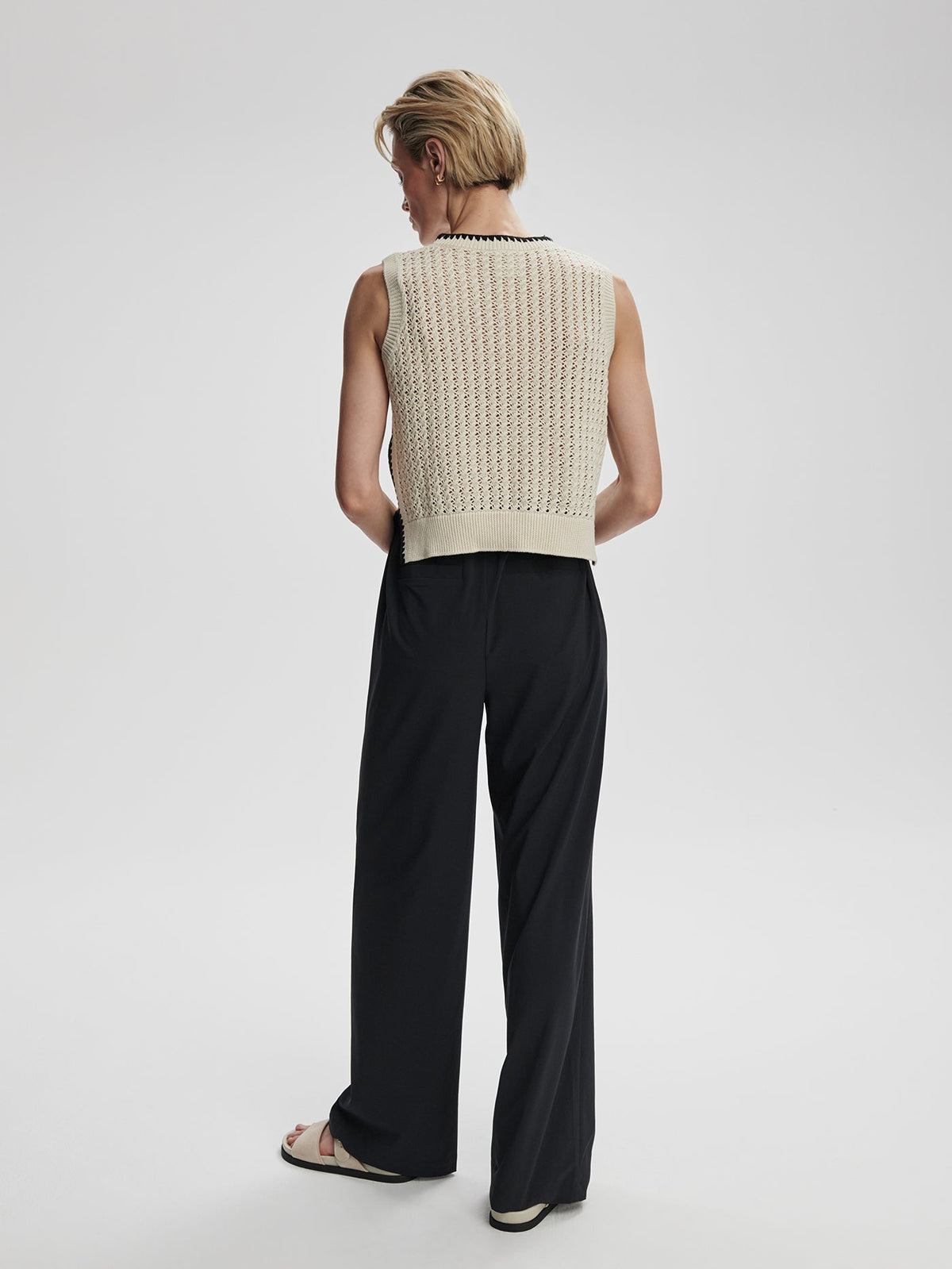 Delaney Knit Vest | VARLEY US Birch - Varley