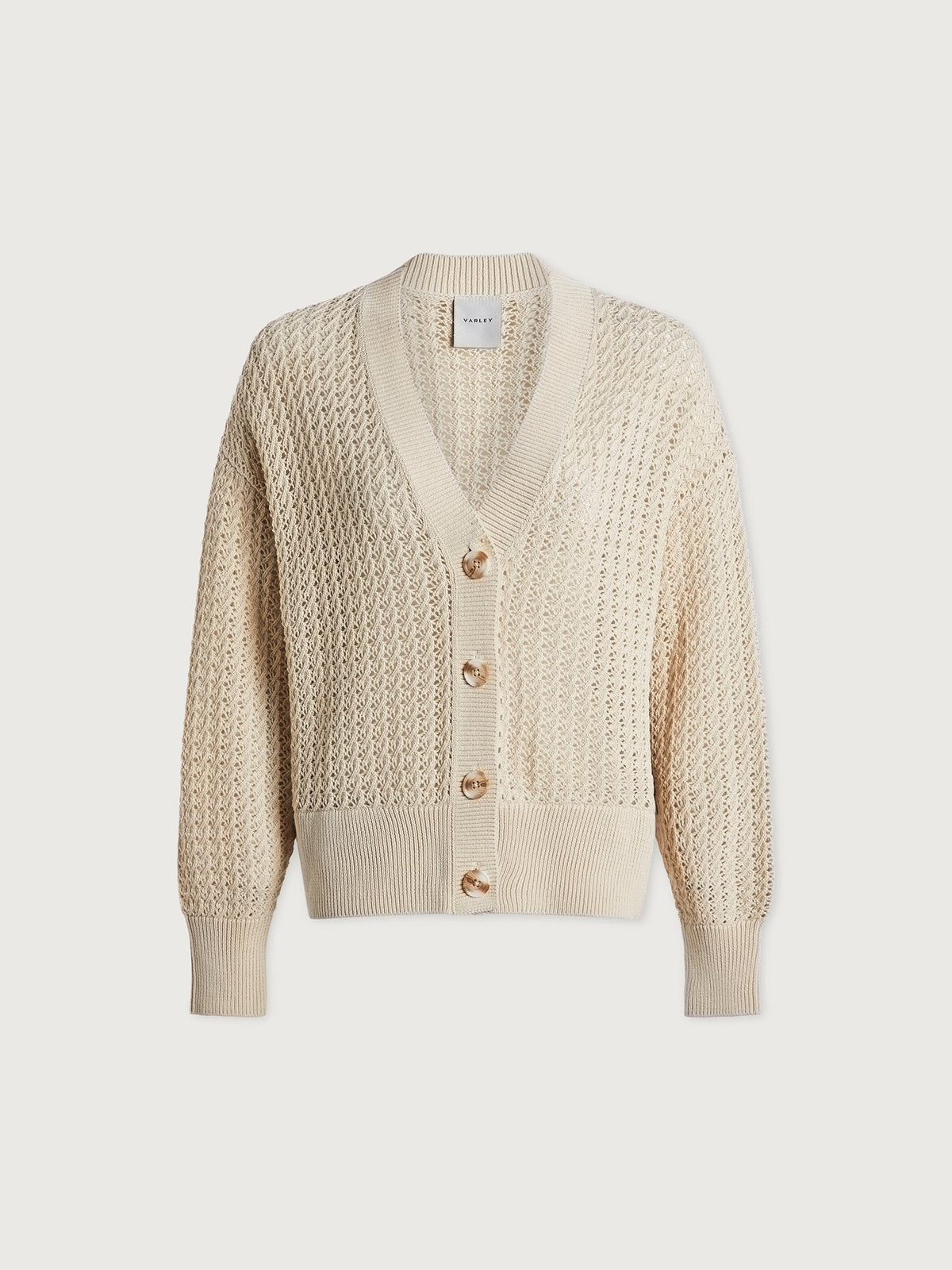 Astell Relaxed Knit Cardigan Birch - Varley