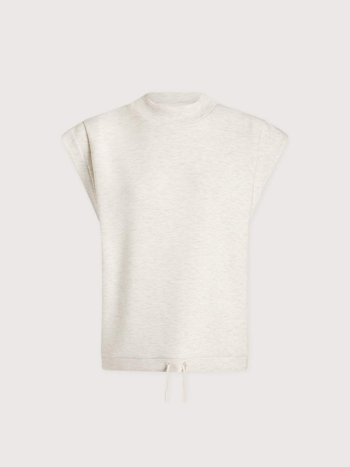 Otis Sleeveless Sweat | VARLEY US Ivory Marl - Varley