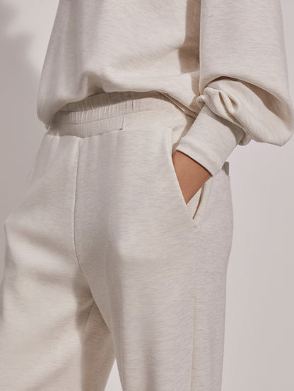 The Relaxed Pant 27.5 | VARLEY US Ivory Marl - Varley