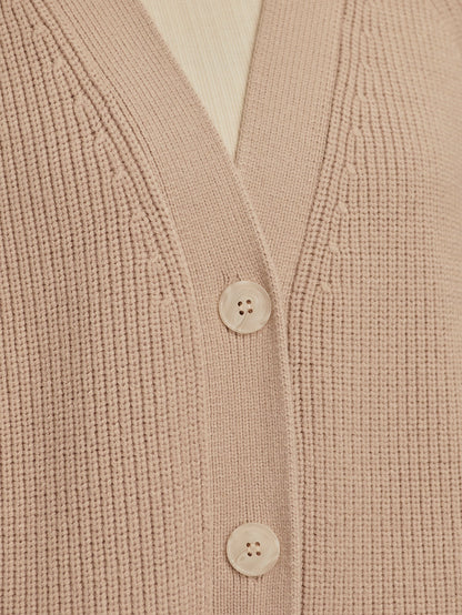 Sitges Longline Cardigan Cement - Varley