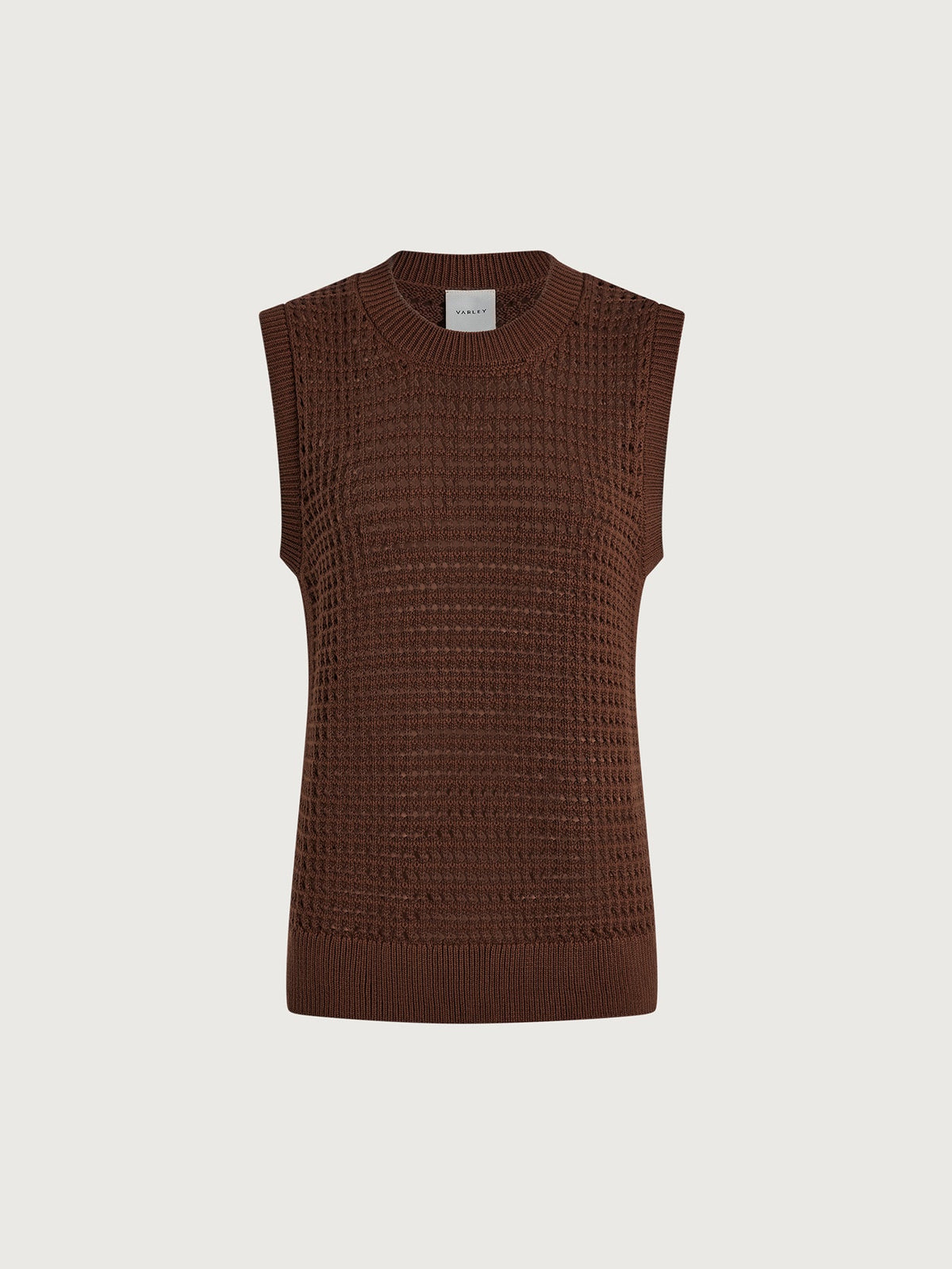 Darin Longline Knit Tank | VARLEY US Cocoa Dust - Varley