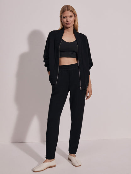 Pelham Zip-Through Sweat | VARLEY US Black - Varley