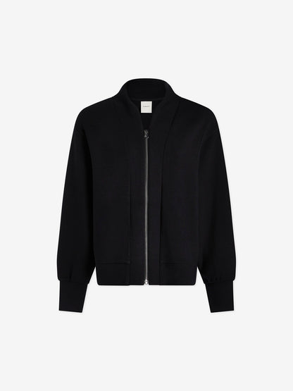 Pelham Zip-Through Sweat | VARLEY US Black - Varley