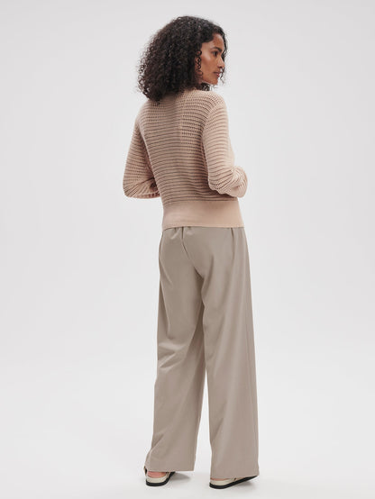 Lai Lightweight Knit Jacket Moonlight - Varley