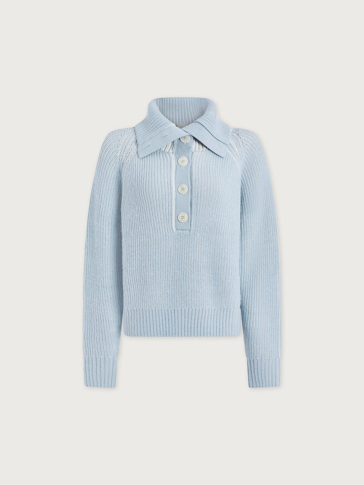 Filey Plated Sweater Mist Blue - Varley