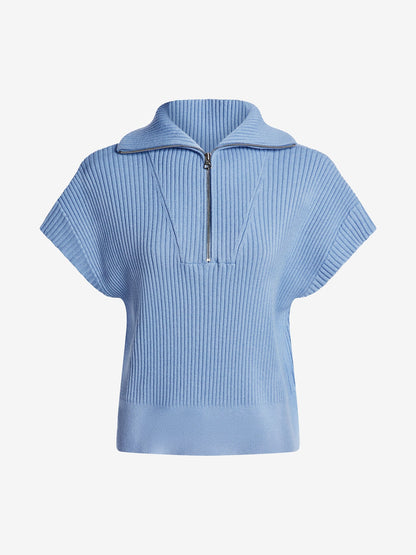 Rory Half Zip Knit Ashley Blue - Varley