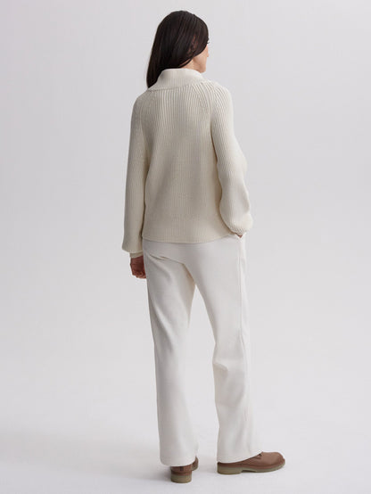 Tessa Knit Jacket Egret - Varley