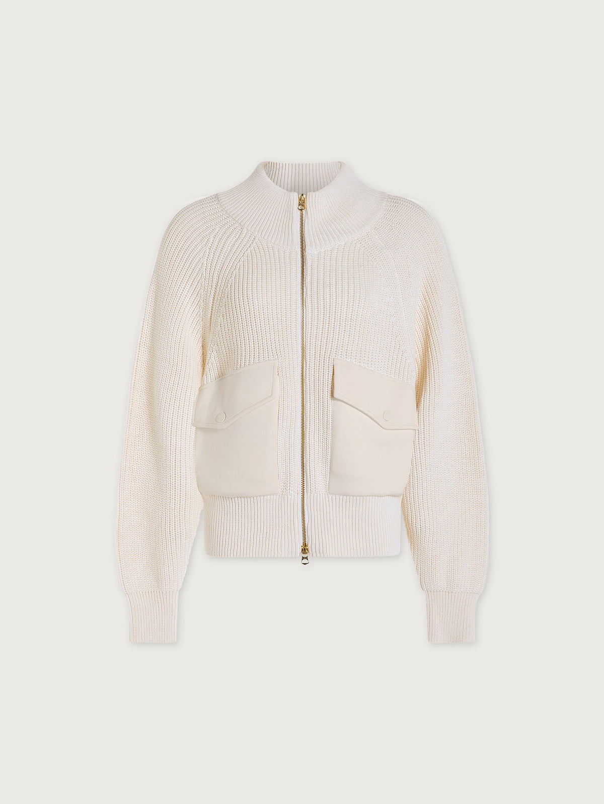 Tessa Knit Jacket Egret - Varley