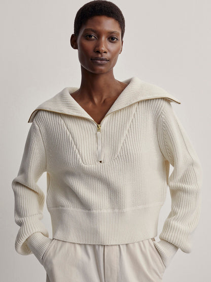 Mentone Sweatshirt Egret - Varley