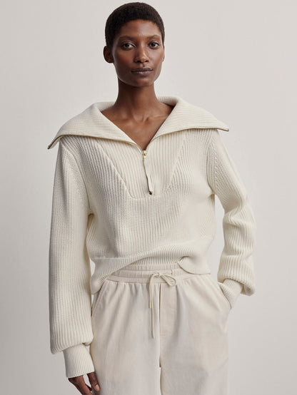 Mentone Sweatshirt Egret - Varley