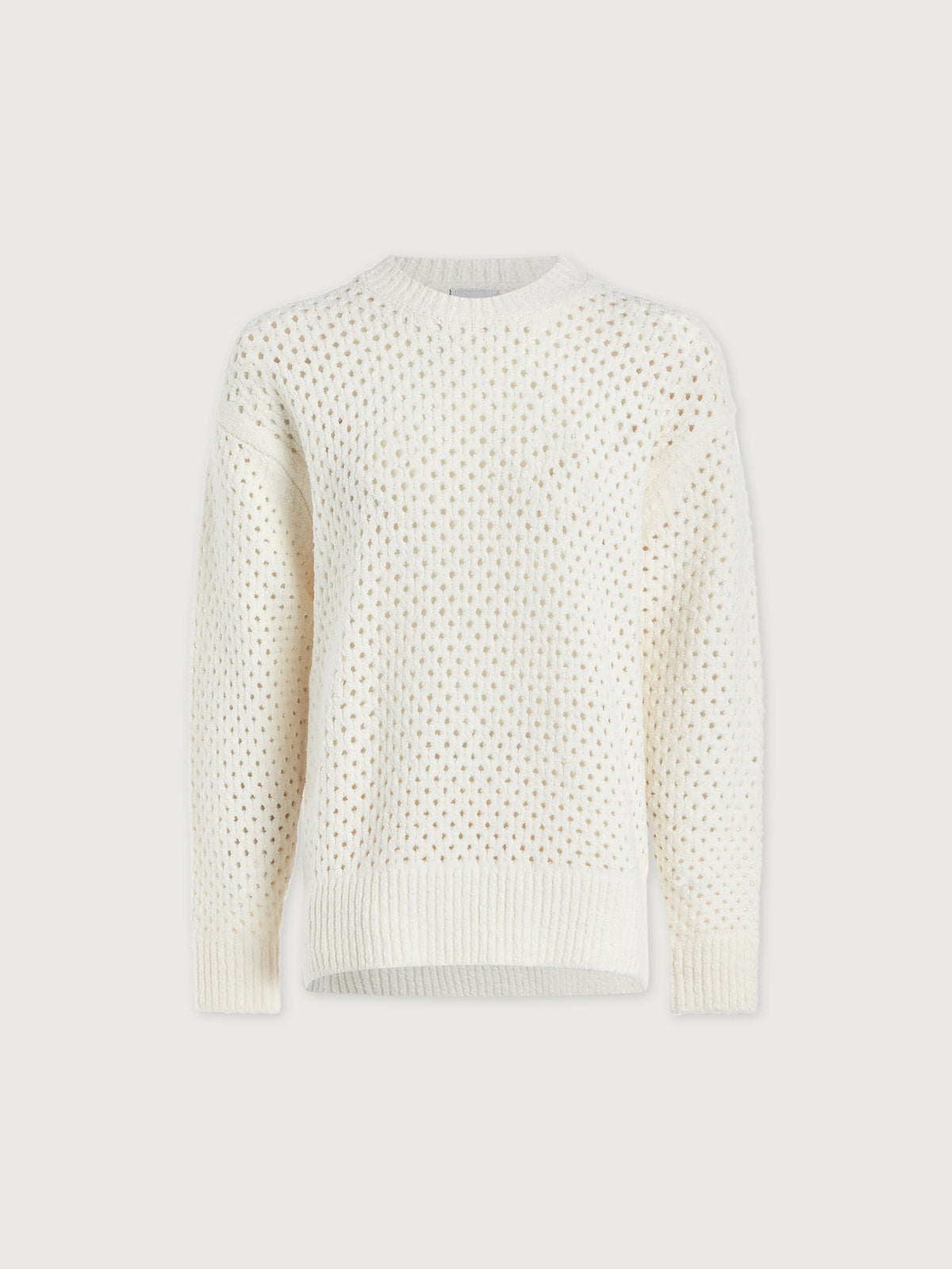 Grady Boucle Knit Sweater Coconut Milk - Varley