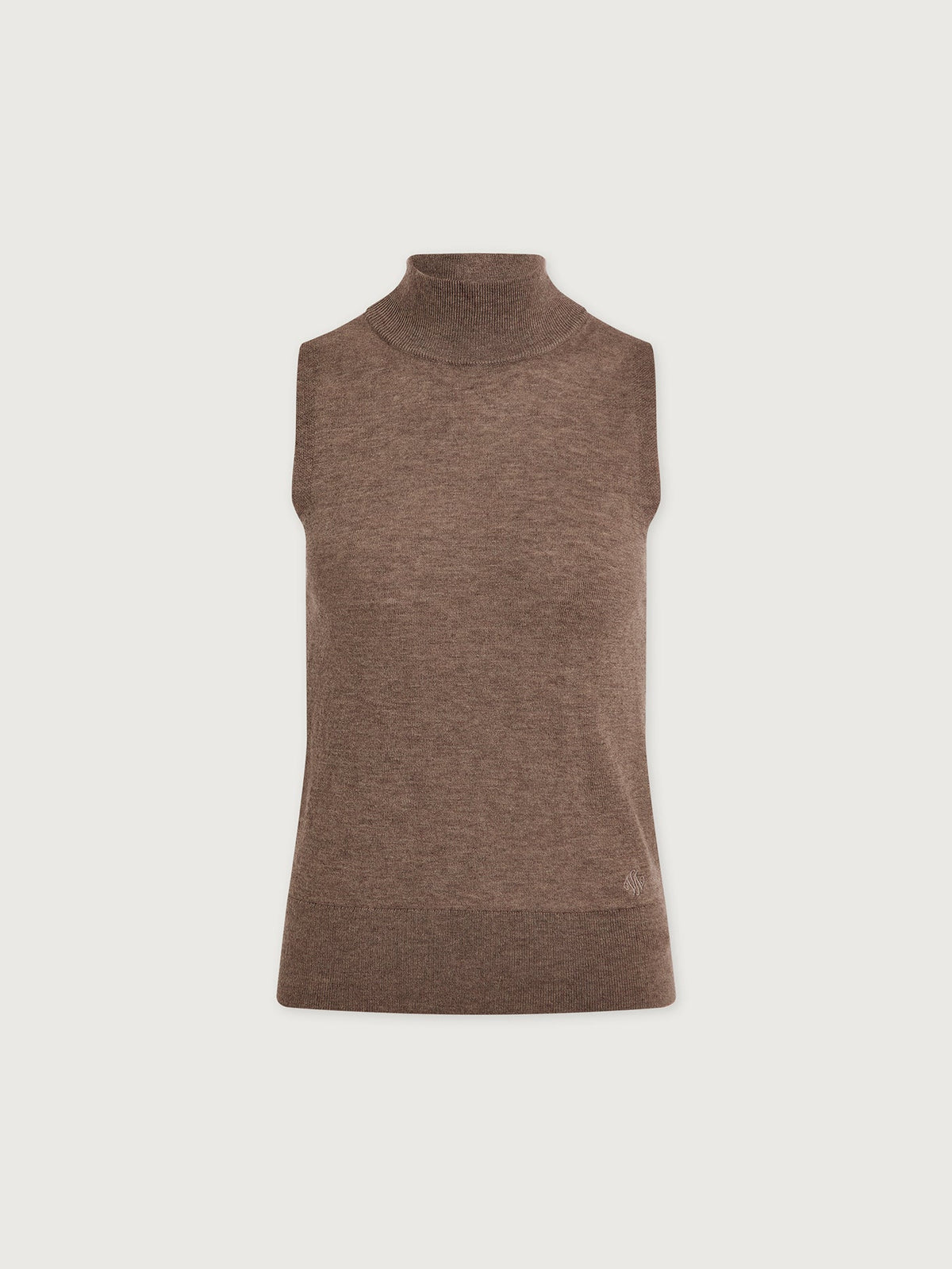 Neilsen Sleeveless Knit Top Cinder Marl - Varley