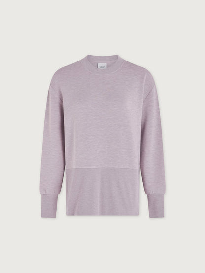 Lowry Sweat Mauve Marl - Varley