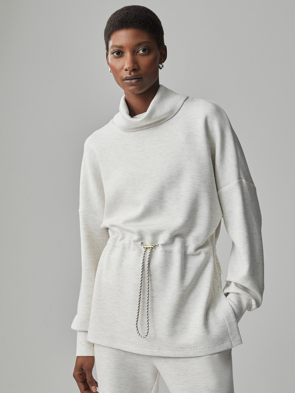 Freya Sweat Ivory Marl - Varley