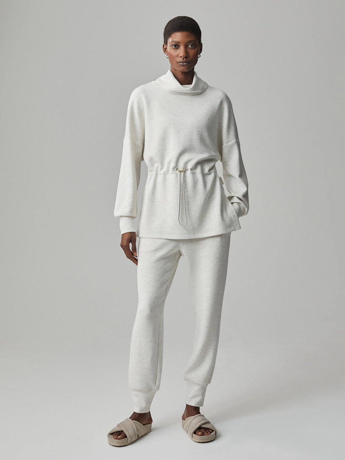Freya Sweat Ivory Marl - Varley
