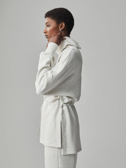 Freya Sweat Ivory Marl - Varley