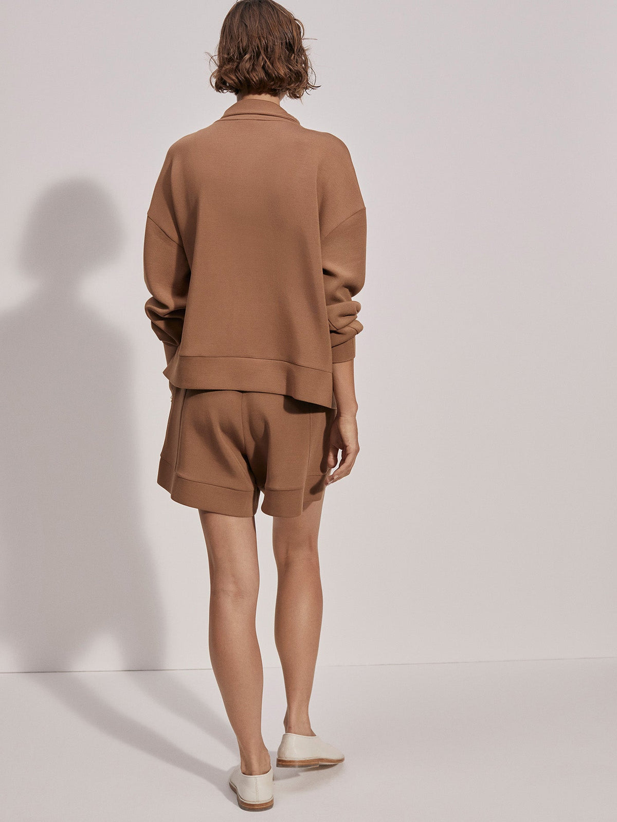 Ralston Zip-Through Sweat | VARLEY US Golden Bronze - Varley