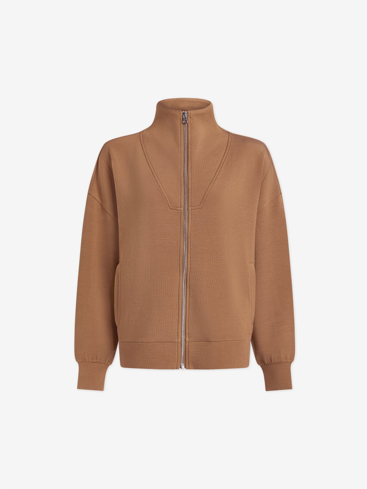 Ralston Zip-Through Sweat | VARLEY US Golden Bronze - Varley