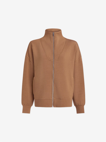 Ralston Zip-Through Sweat | VARLEY US Golden Bronze - Varley