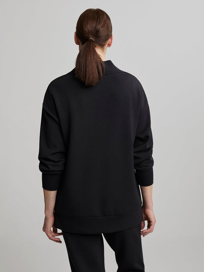 Modena Longline Sweat | VARLEY US Black - Varley