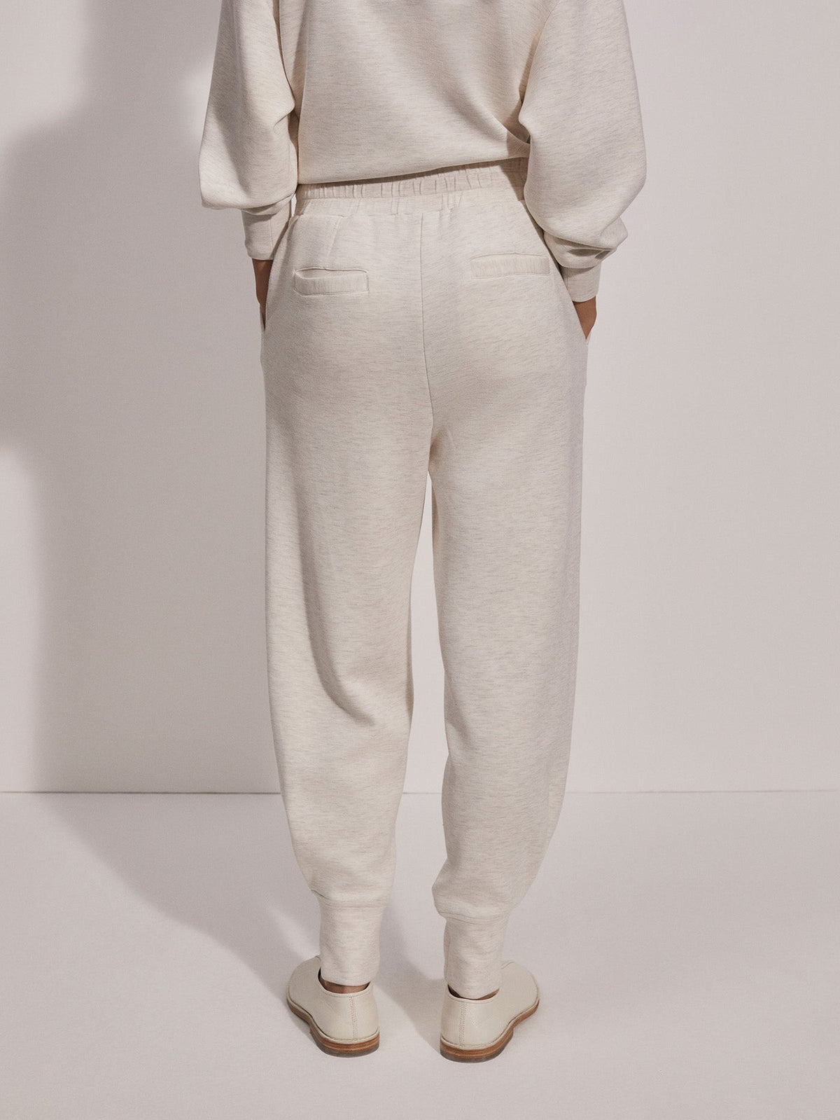 The Relaxed Pant 25" | VARLEY US Ivory Marl - Varley