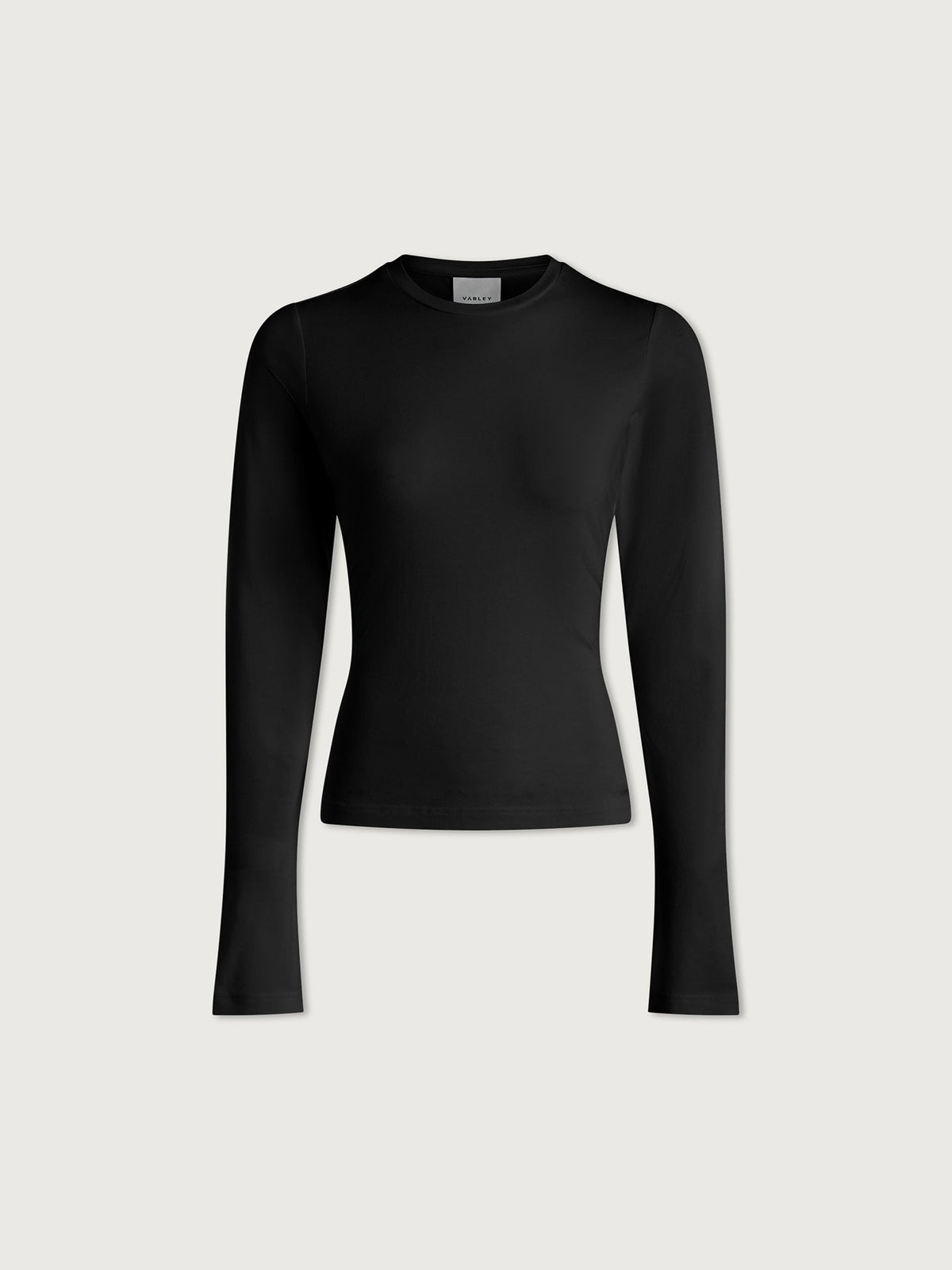 Edna Long Sleeve Fitted Tee Black - Varley