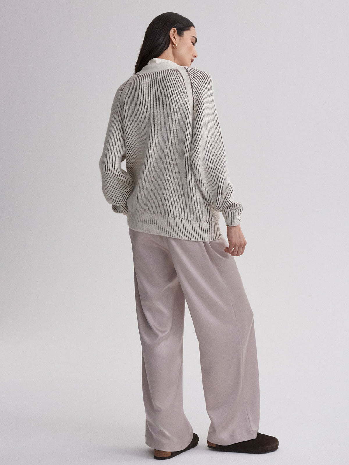 Jude Plated Cardigan Birch - Varley