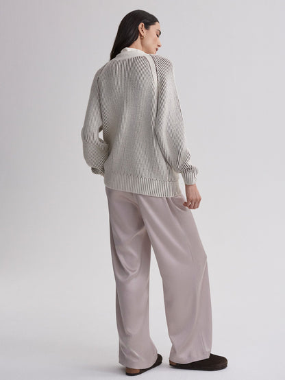 Jude Plated Cardigan Birch - Varley