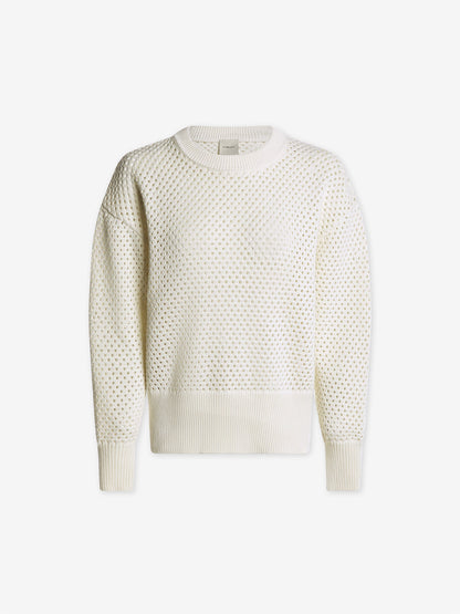 Hester Knit Crew | VARLEY US Egret - Varley