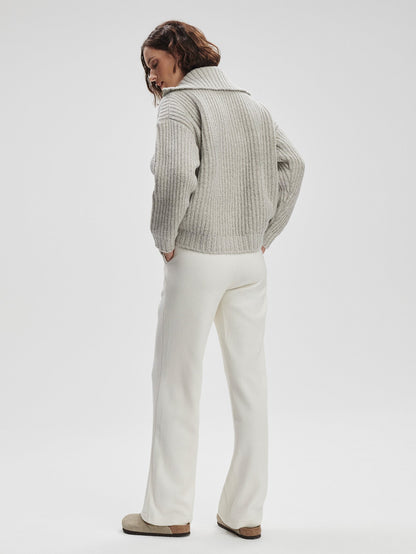 Flora Half Zip Soft Sweater Hazel - Varley